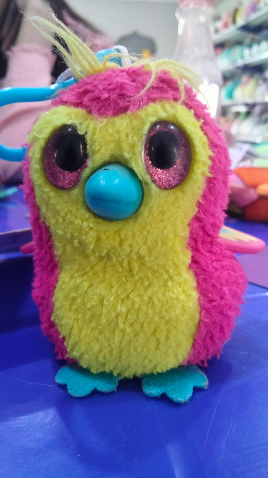 Hatchimals Series 1 Pink and Yellow Plush Clip-Ons