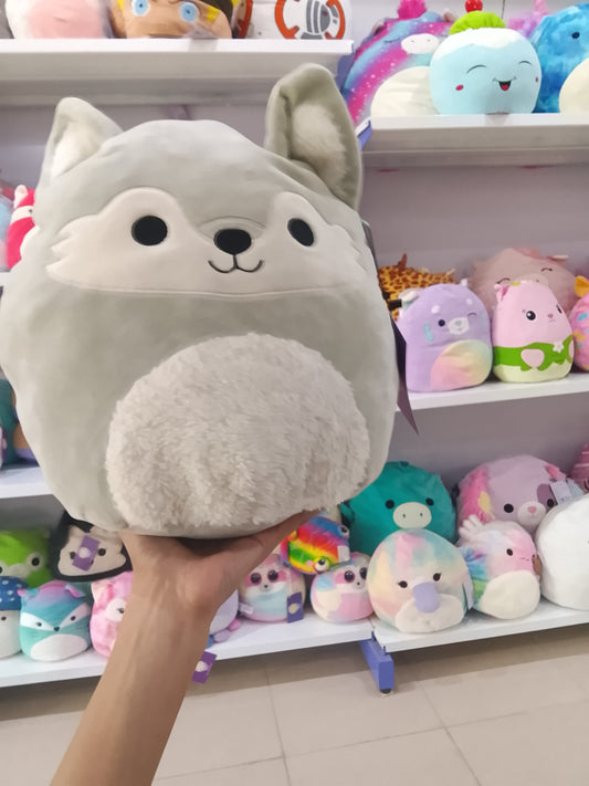 Squishmallow Oakley the Wolf Plush Toy.