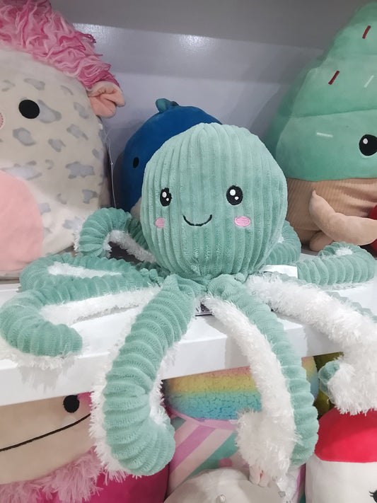 Green Spark Plush Octopus Toy