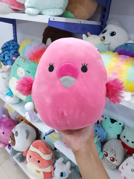 Squishmallows Cookie the Flamingo Plush Toy.