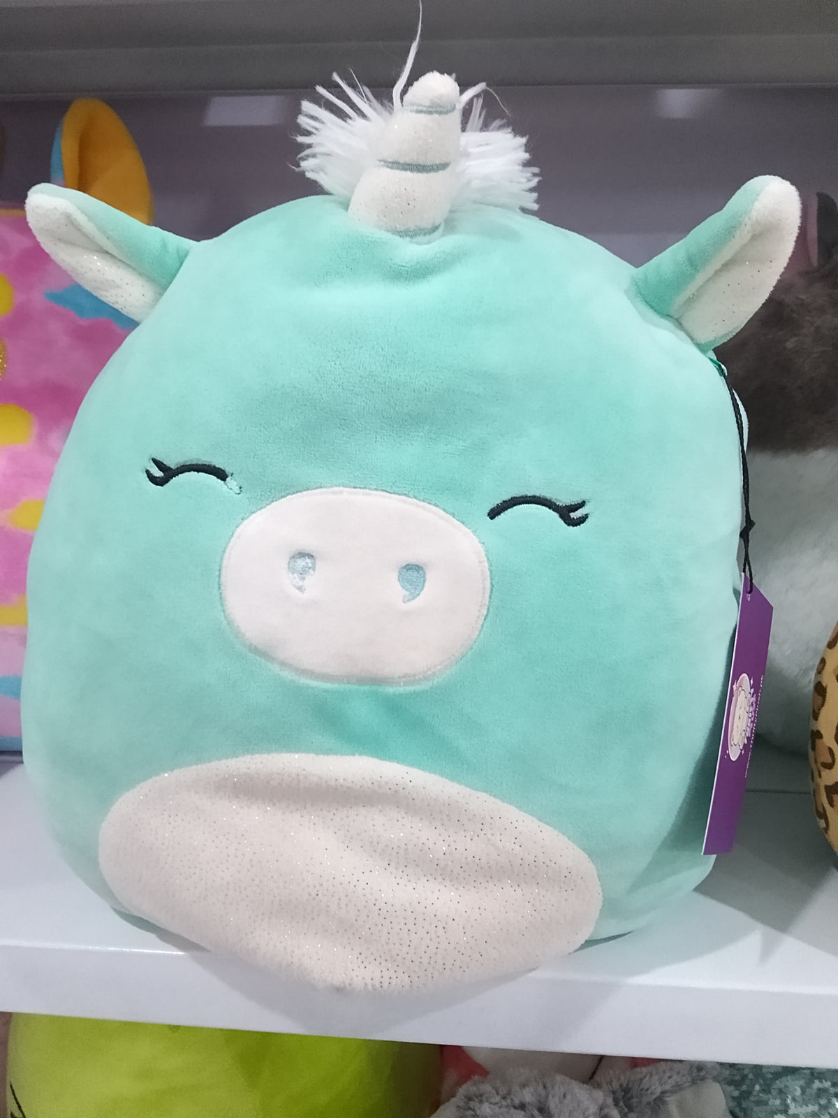 Squishmallows Squish-Doos Kennedy the Unicorn Plush toy.
