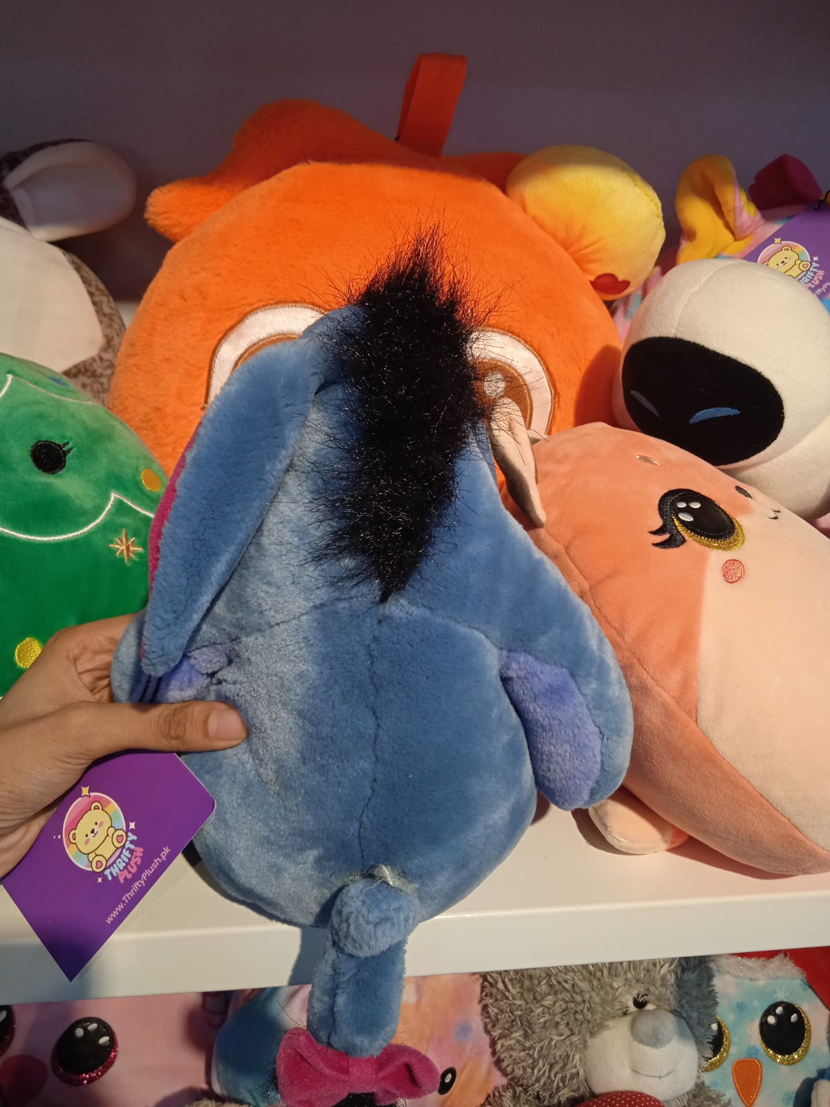 Eeyore Plush Toy (Winnie the Pooh Collection).