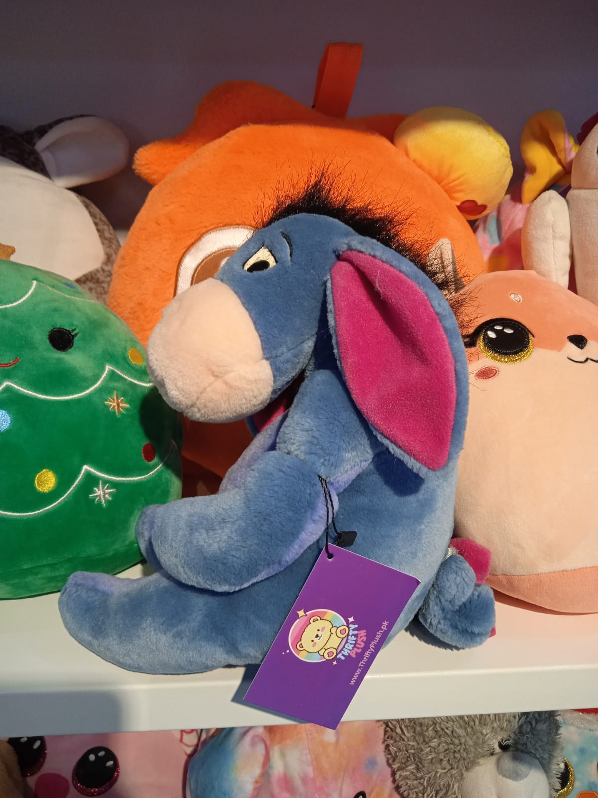 Eeyore Plush Toy (Winnie the Pooh Collection).
