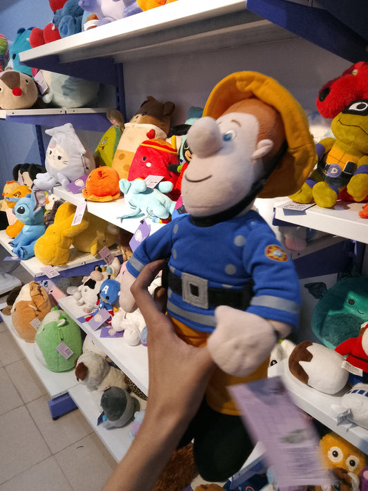 Fireman Sam Talking Plush Toy.