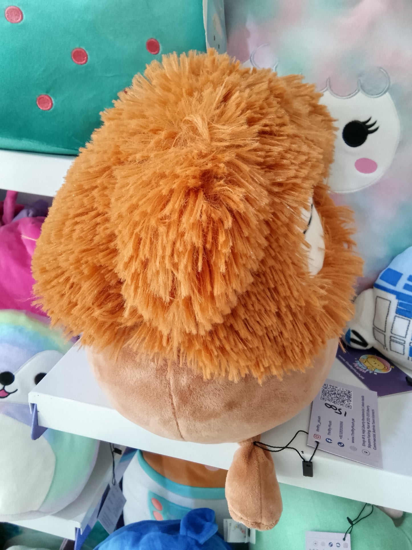 Squishmallows Benny the Bigfoot plush toy by Kellytoy.