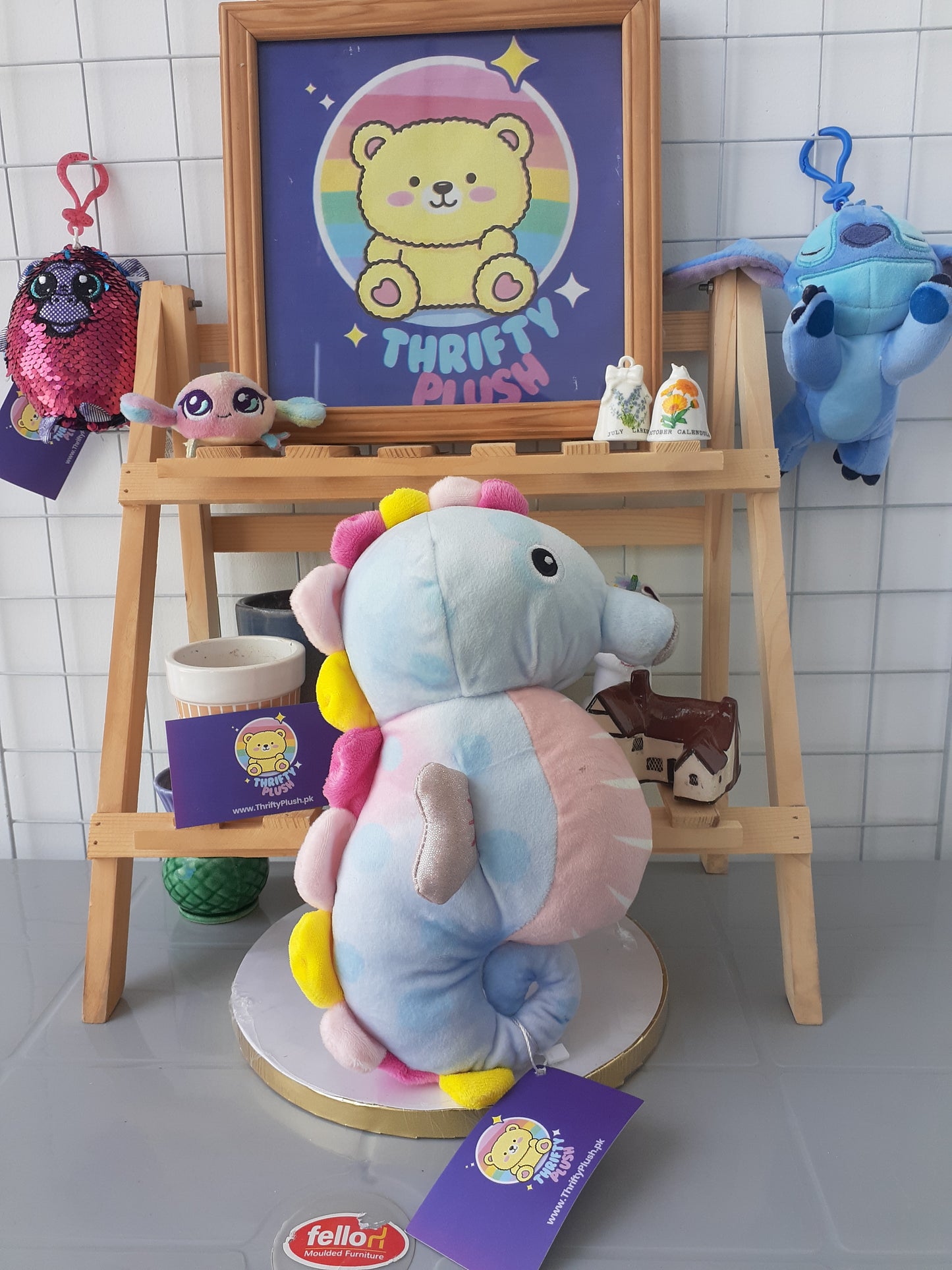 Plush toy, Specifically A Seahorse Plushie.