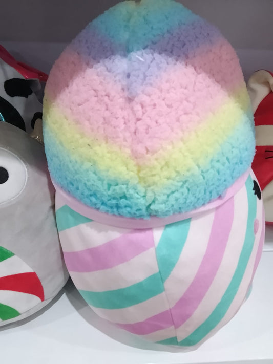 Squishmallow Plush Toy Based On A Snow Cone Character.