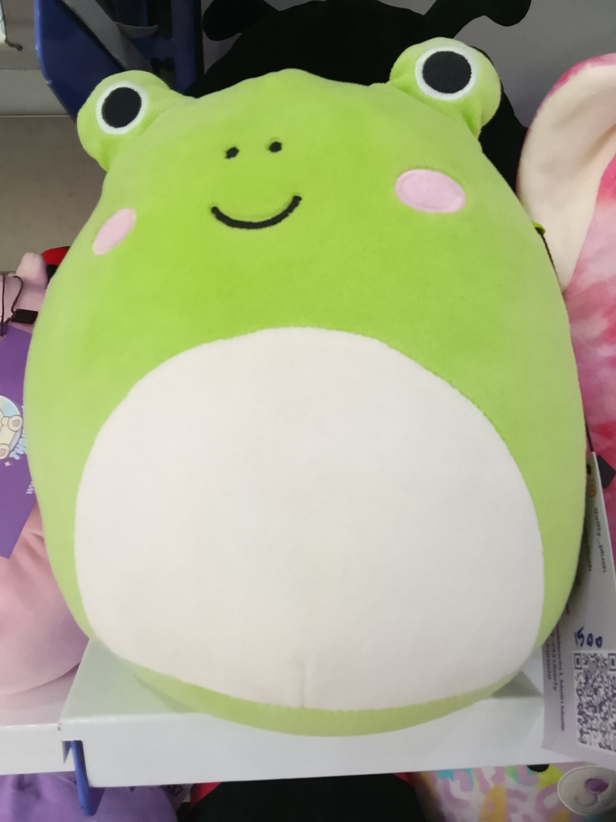 Squishmallows Wendy the Frog plush toy.