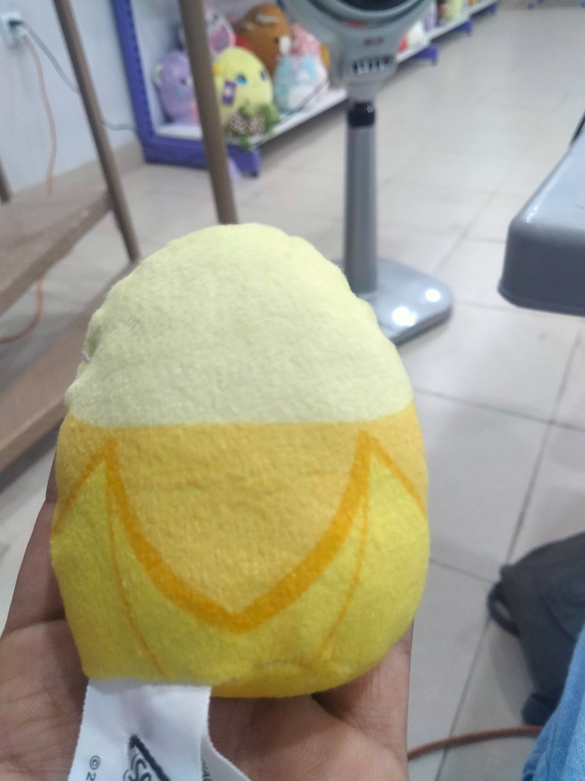 Squishmallows Junie the Banana Happy Meal plush toy.