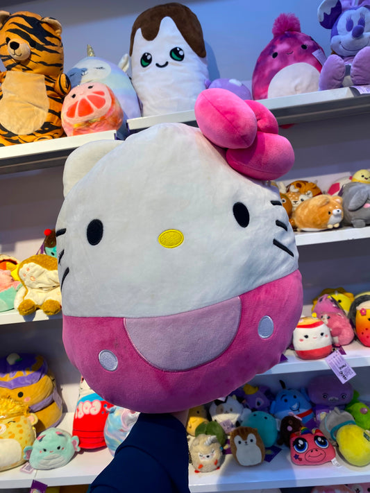 Squishmallows Hello Kitty Pink Bow & Shorts Plush Toy