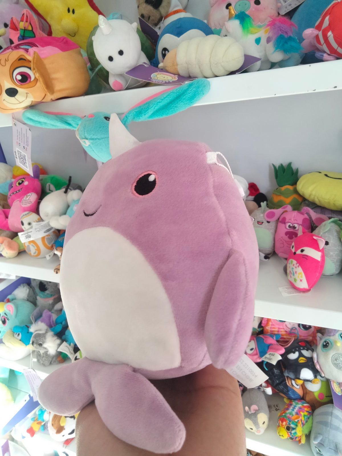 purple narwhal plush