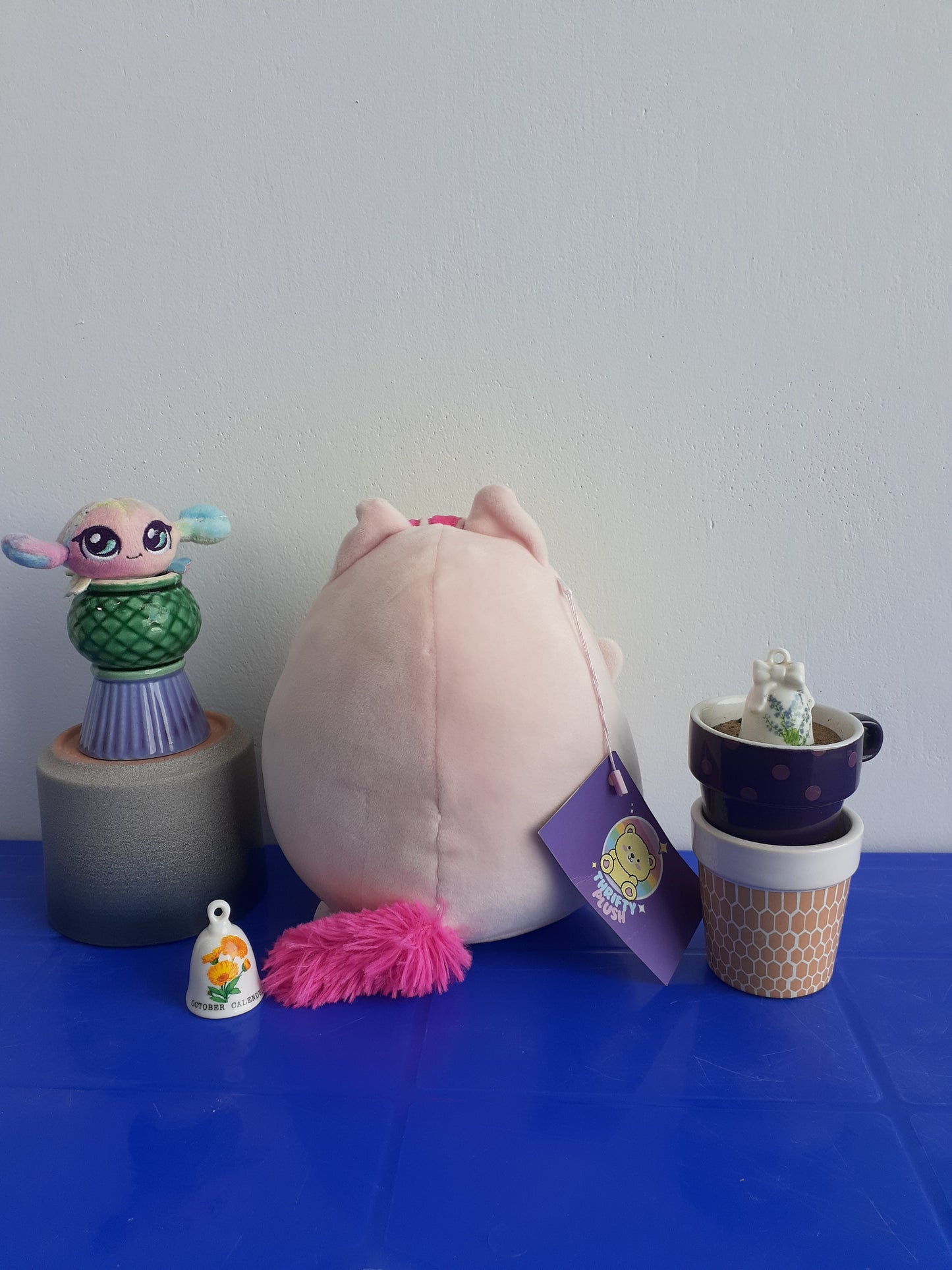 SUPER SOFT* 7" Pink Kitty Cat Plush Toy