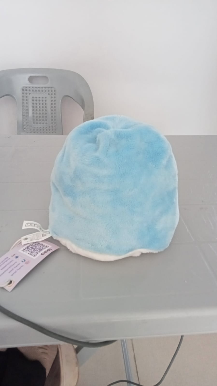 Pac-Man Inky Blue Ghost Plush Toy,