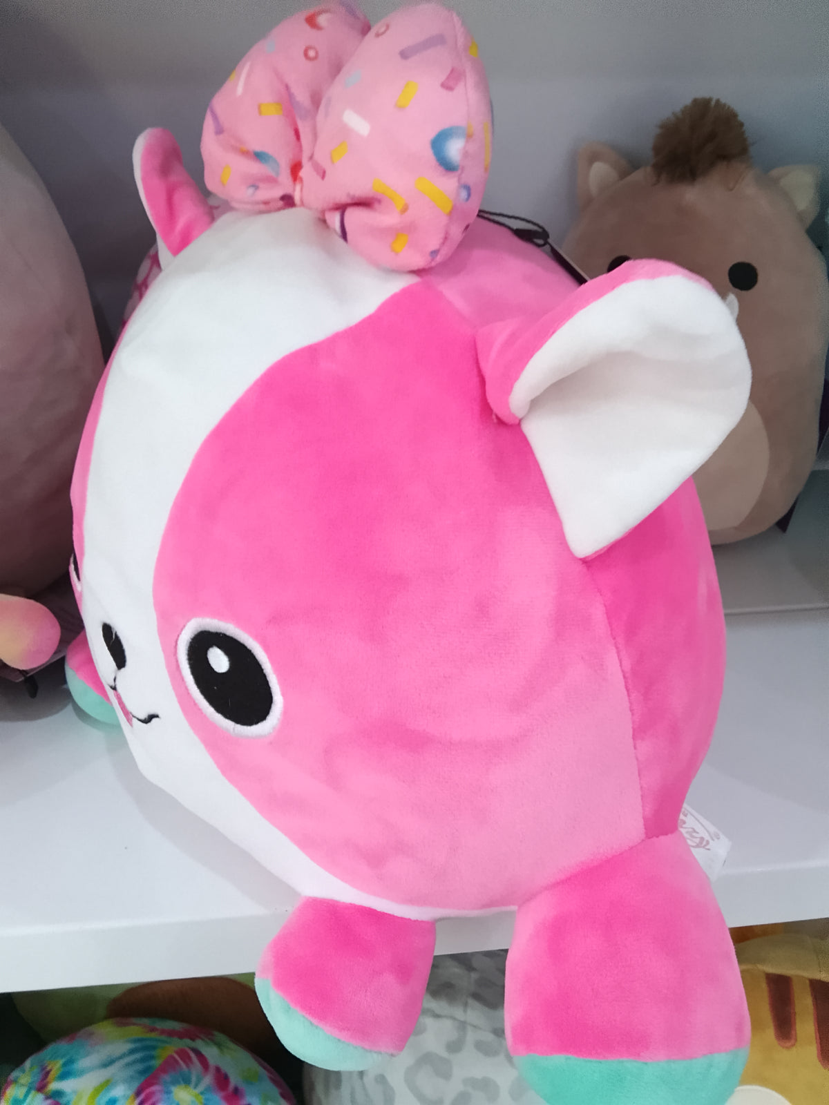 WowWee Kissimals White and Pink Interactive Plush toy