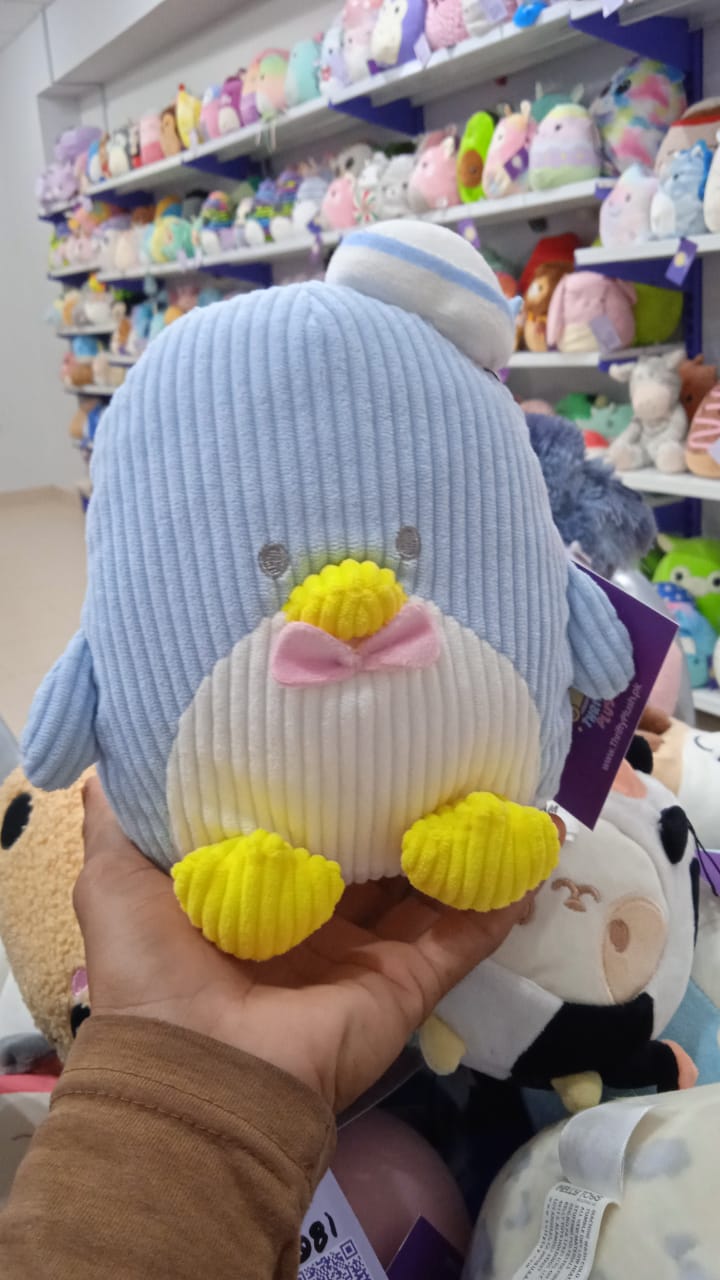 Tuxedosam Sanrio character plush toy.