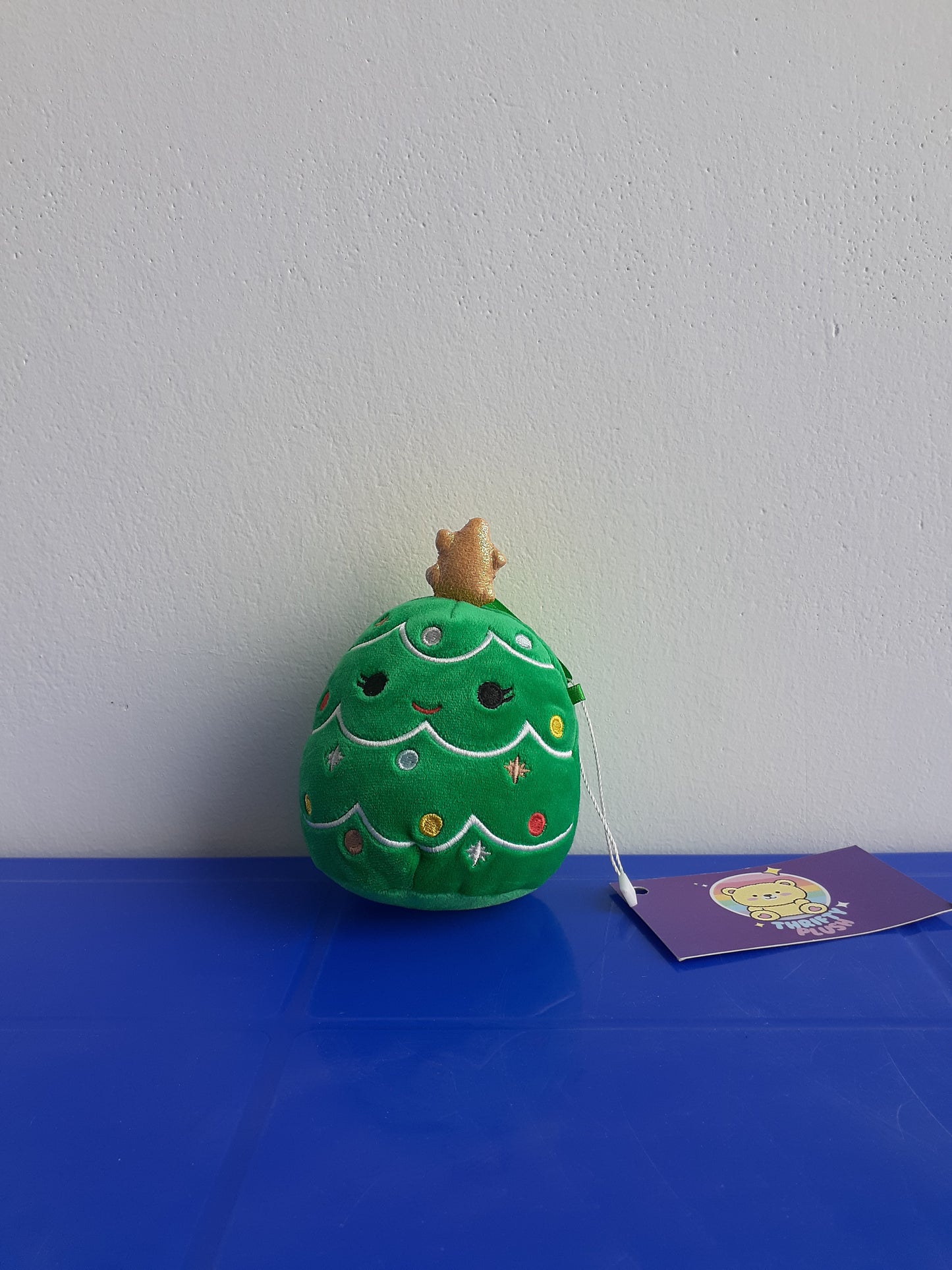 Squishmallows Leama the Christmas Tree Plushie