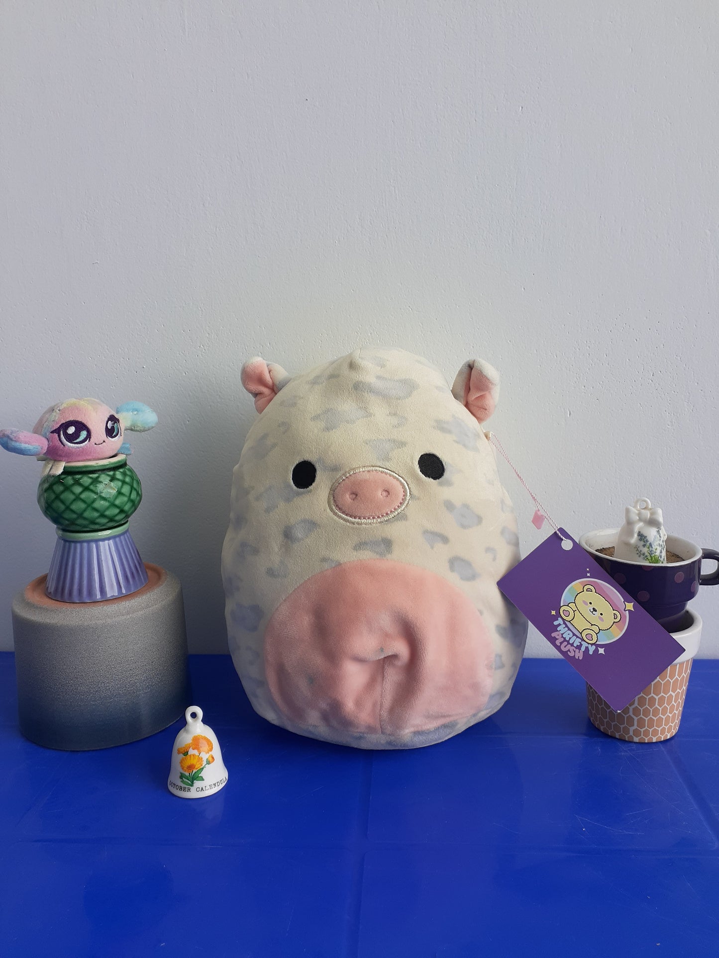 Squishmallow, specifically Rosie The Pig. Squishmallows Plushie