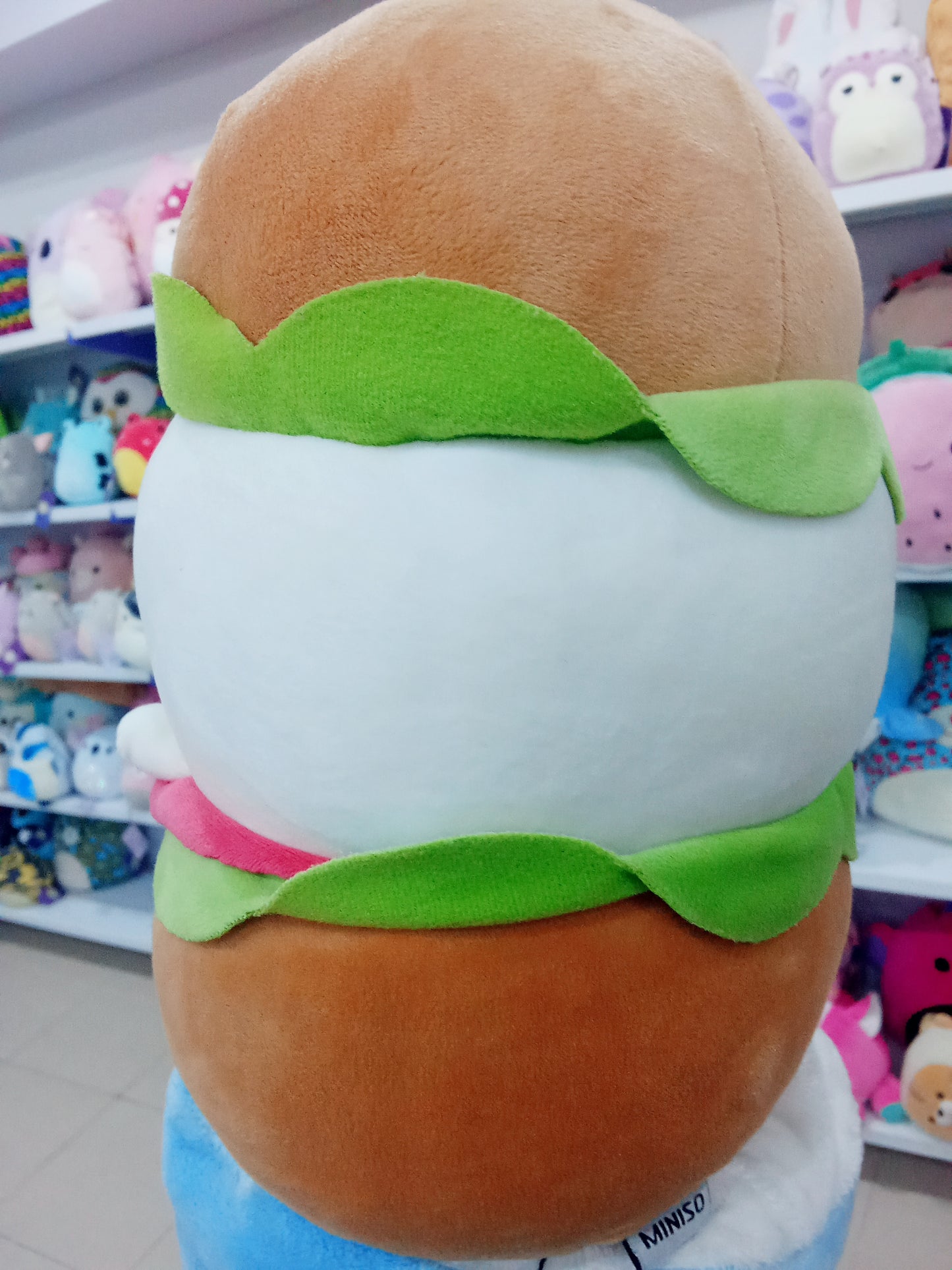 Hamburger Plush Toy.