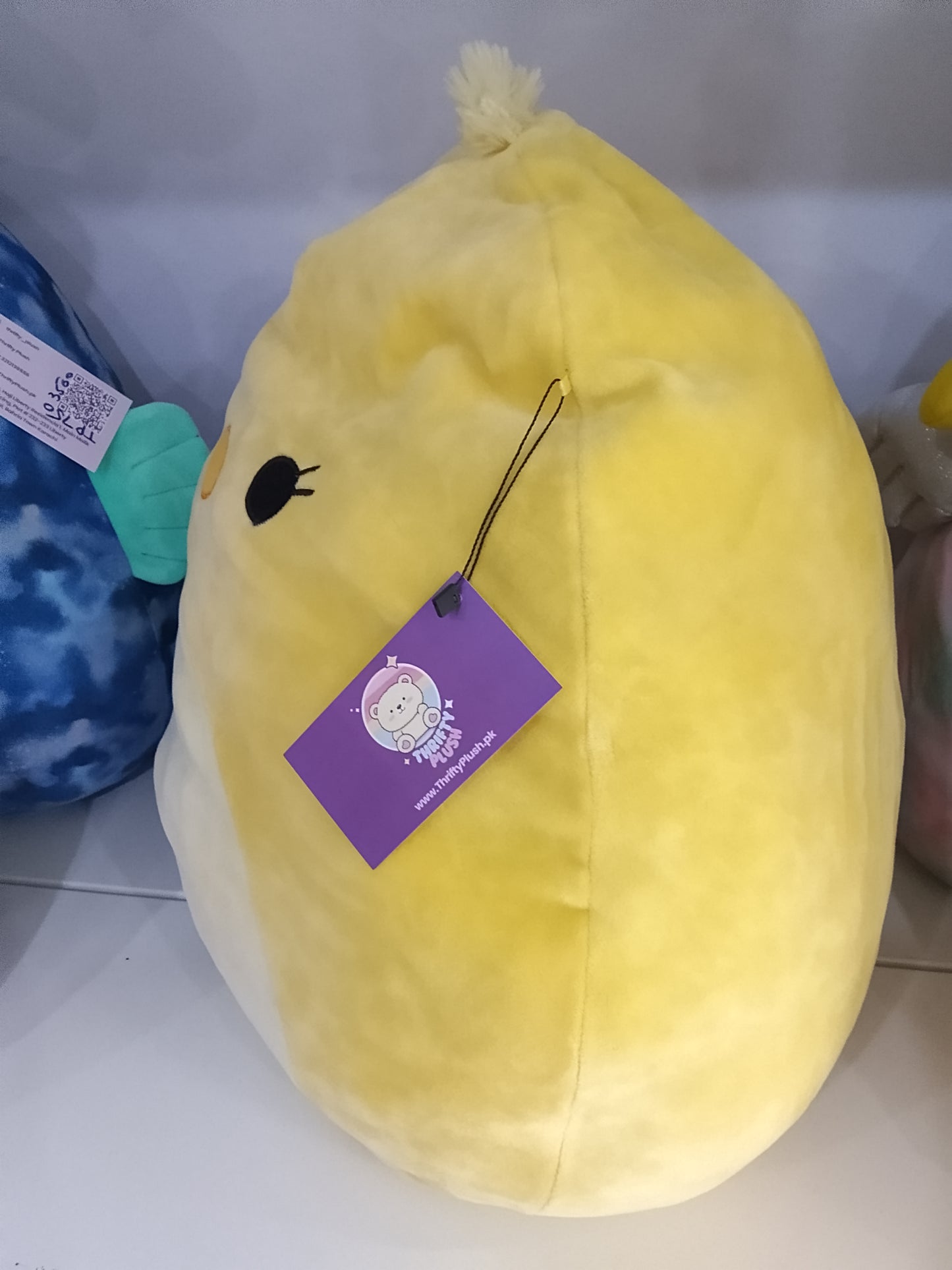 Squishmallows Aimee the Chick Plush toy.