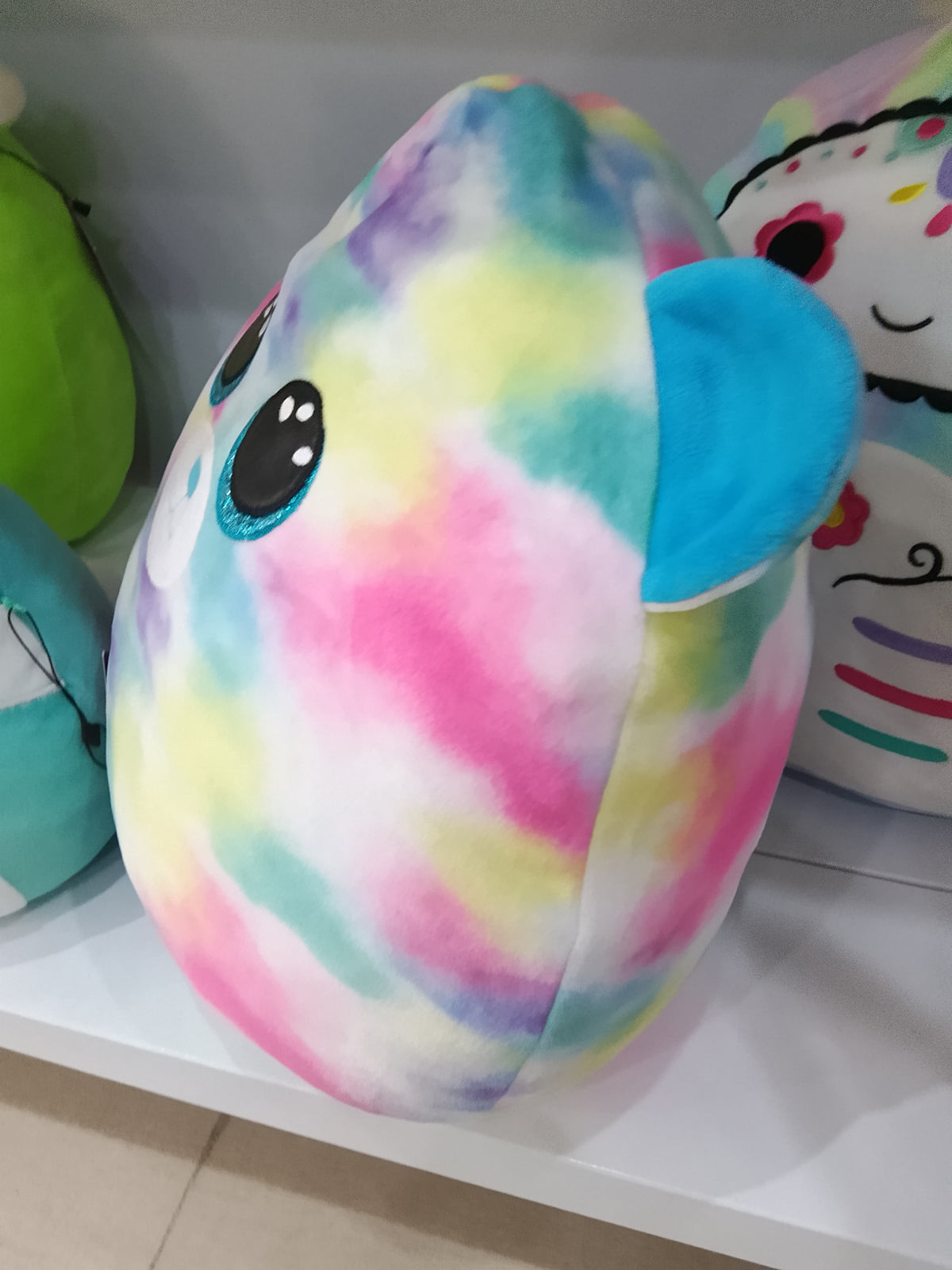 Ty Hope the Tie-Dye Bear Squish-A-Boo.