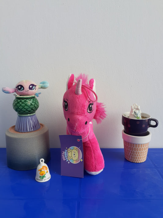 Pink Unicorn Plushie