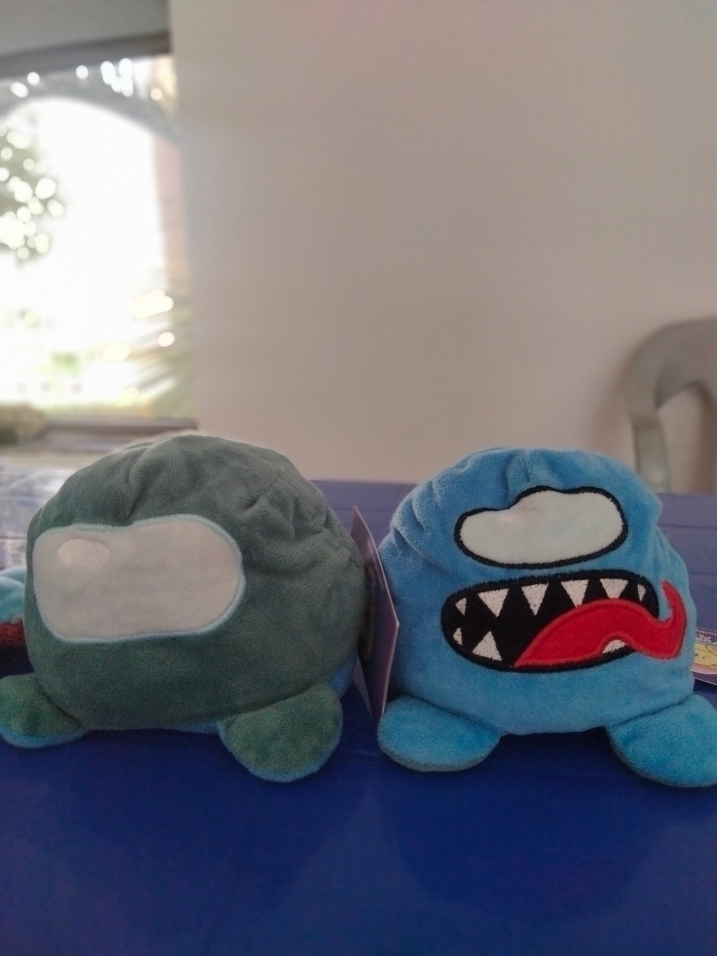 Reversible Amangus plush toy,
