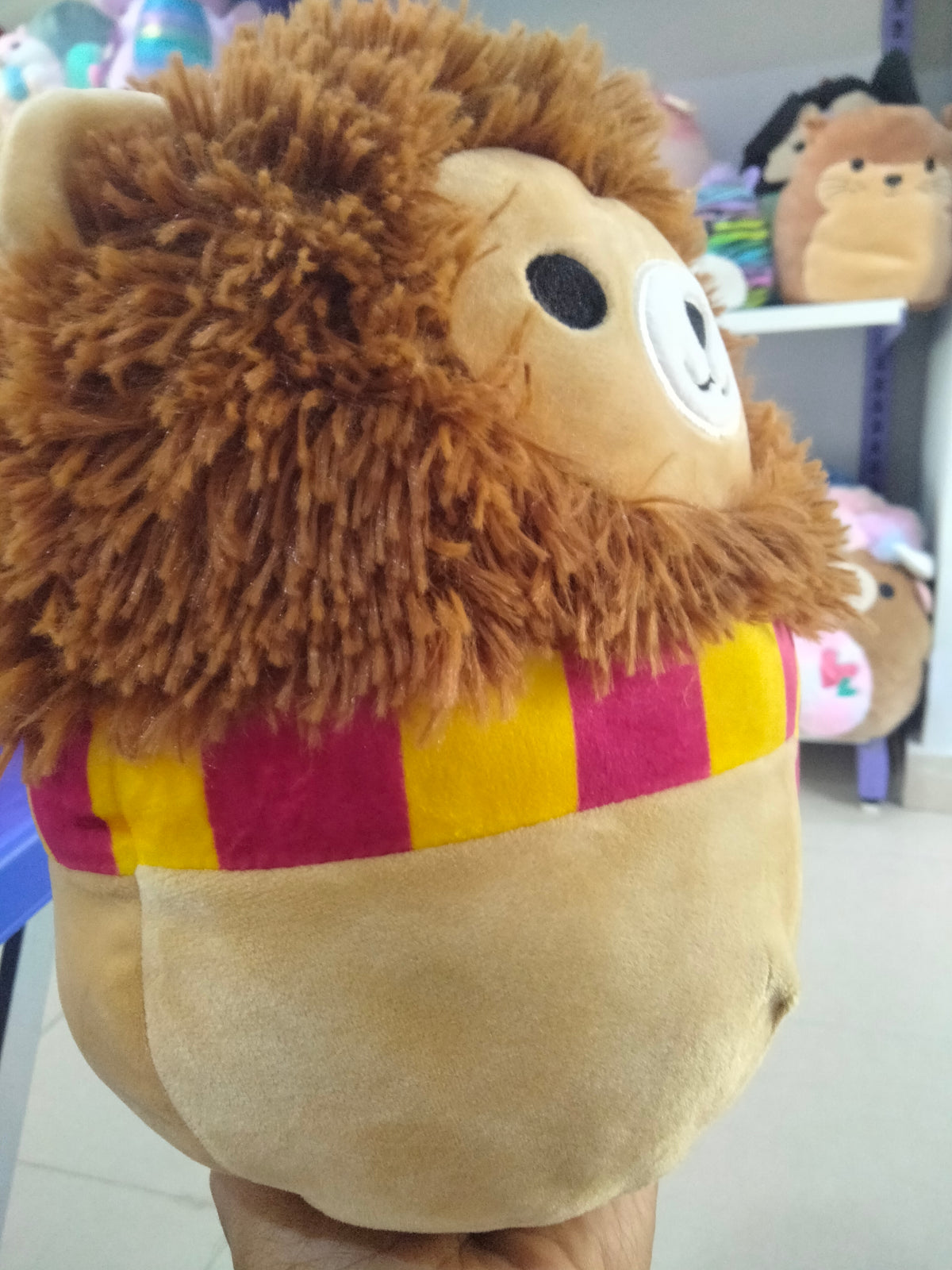 Squishmallows Harry Potter Gryffindor Lion plush toy,