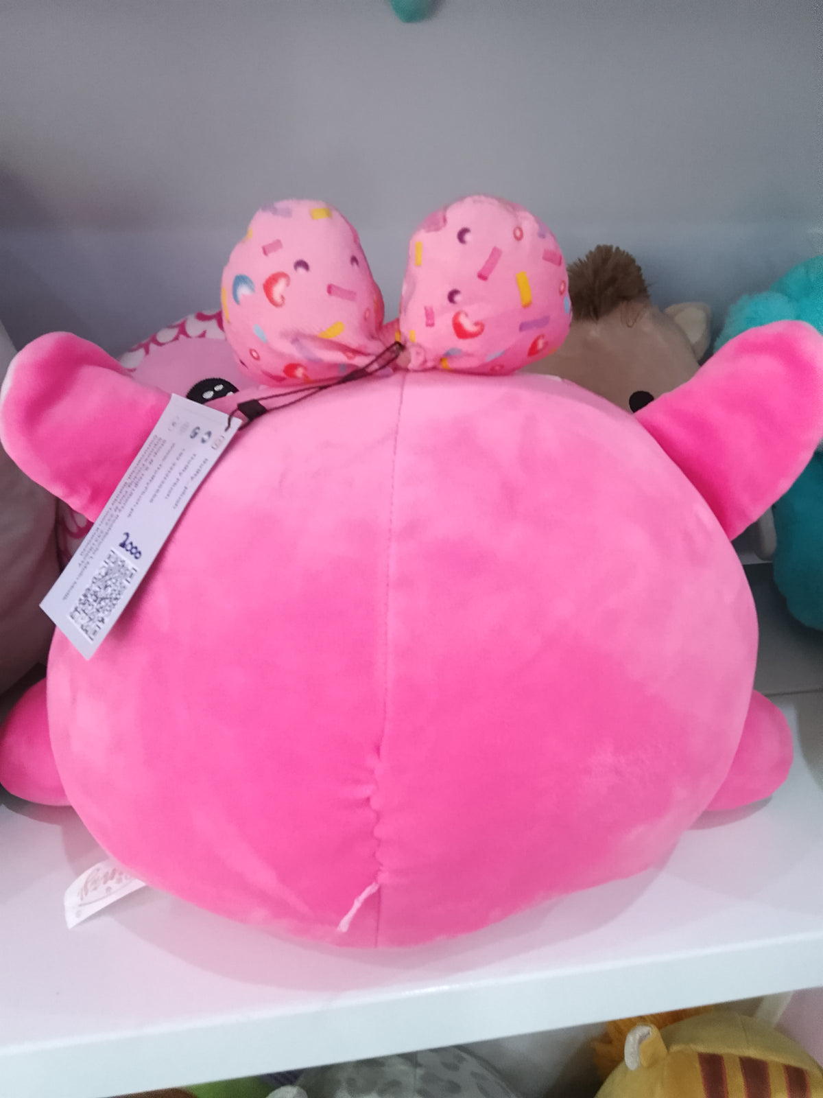 WowWee Kissimals White and Pink Interactive Plush toy