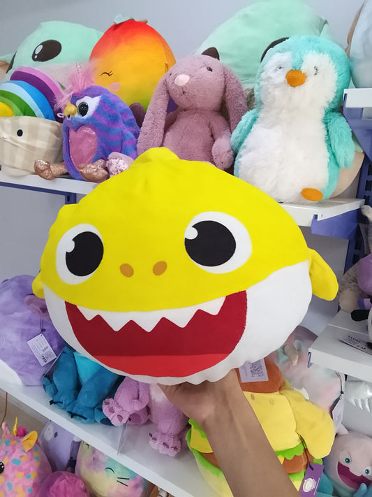 Pinkfong Baby Shark plush toy.
