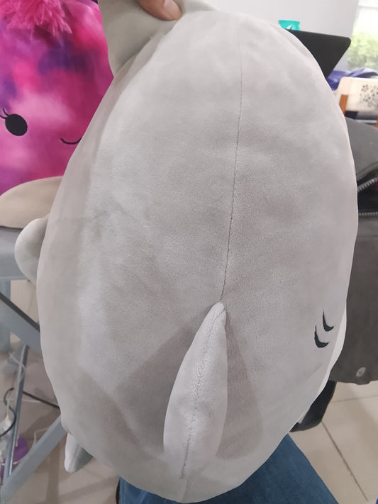 Kellytoy Squishmallows Gordon the Shark plush toy.