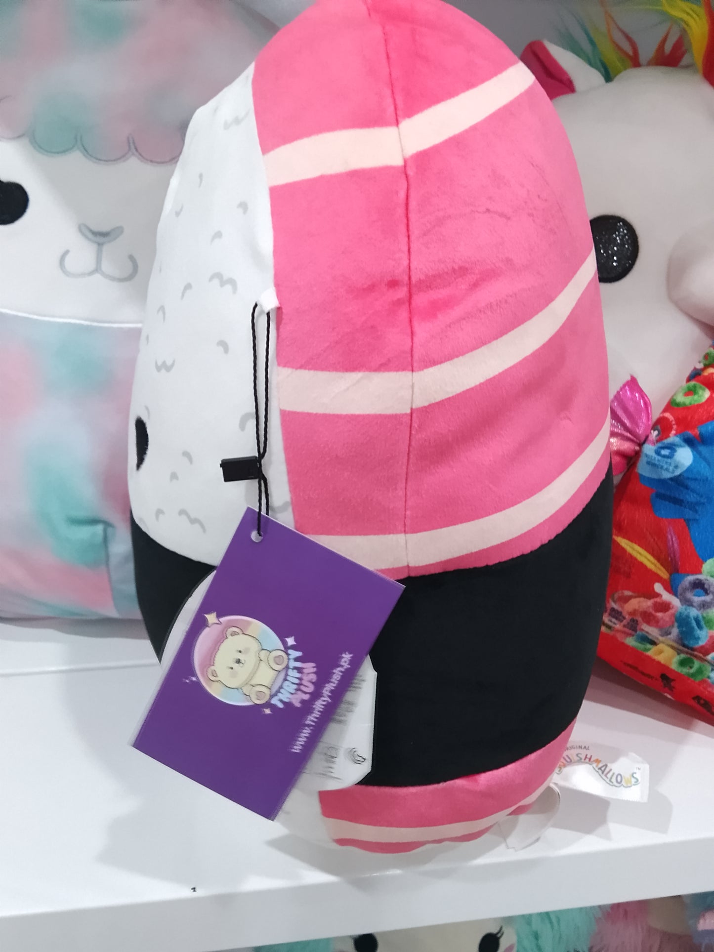 Squishmallows Mary Alice the Tuna Sushi plush.