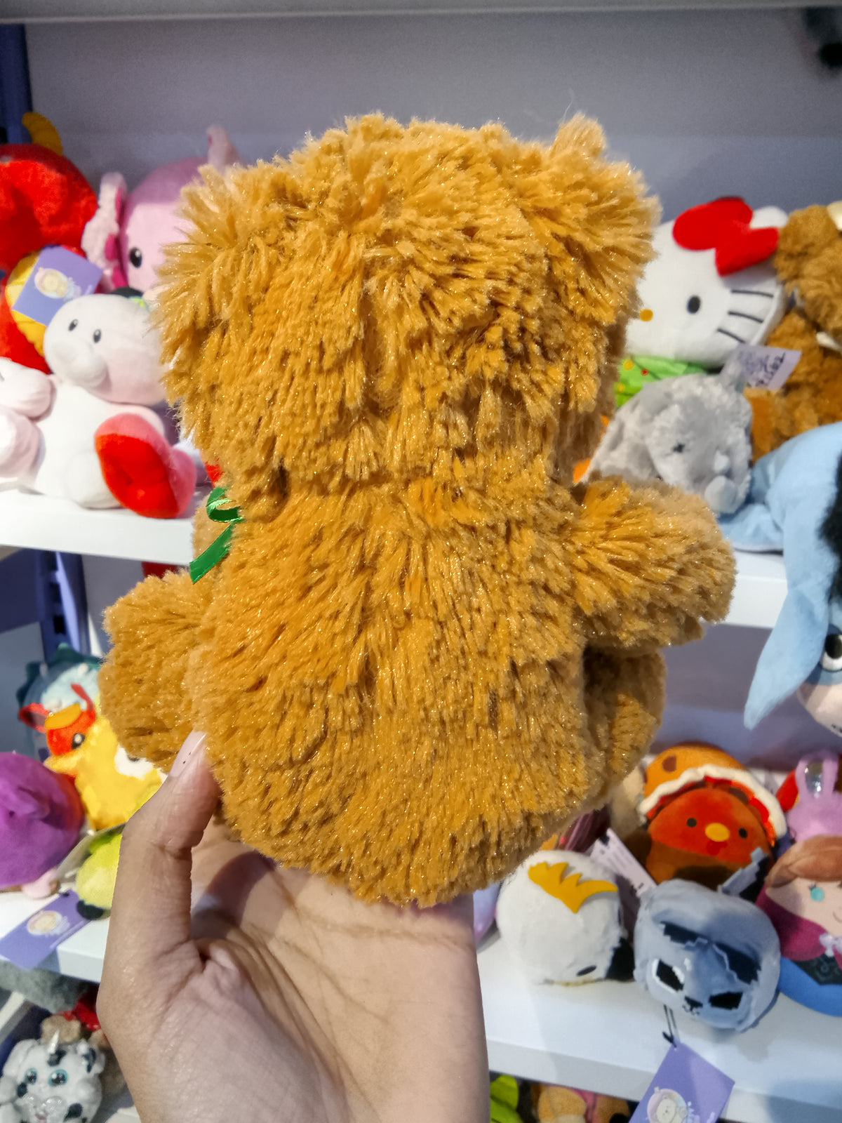 Bear holding Avocado Plush Toy