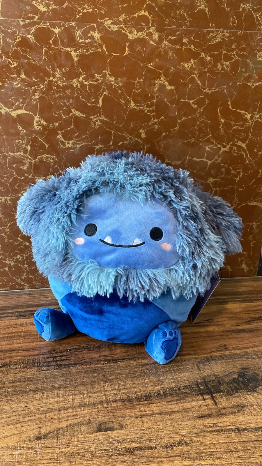 Dani the Navy Blue Bigfoot Plush Toy