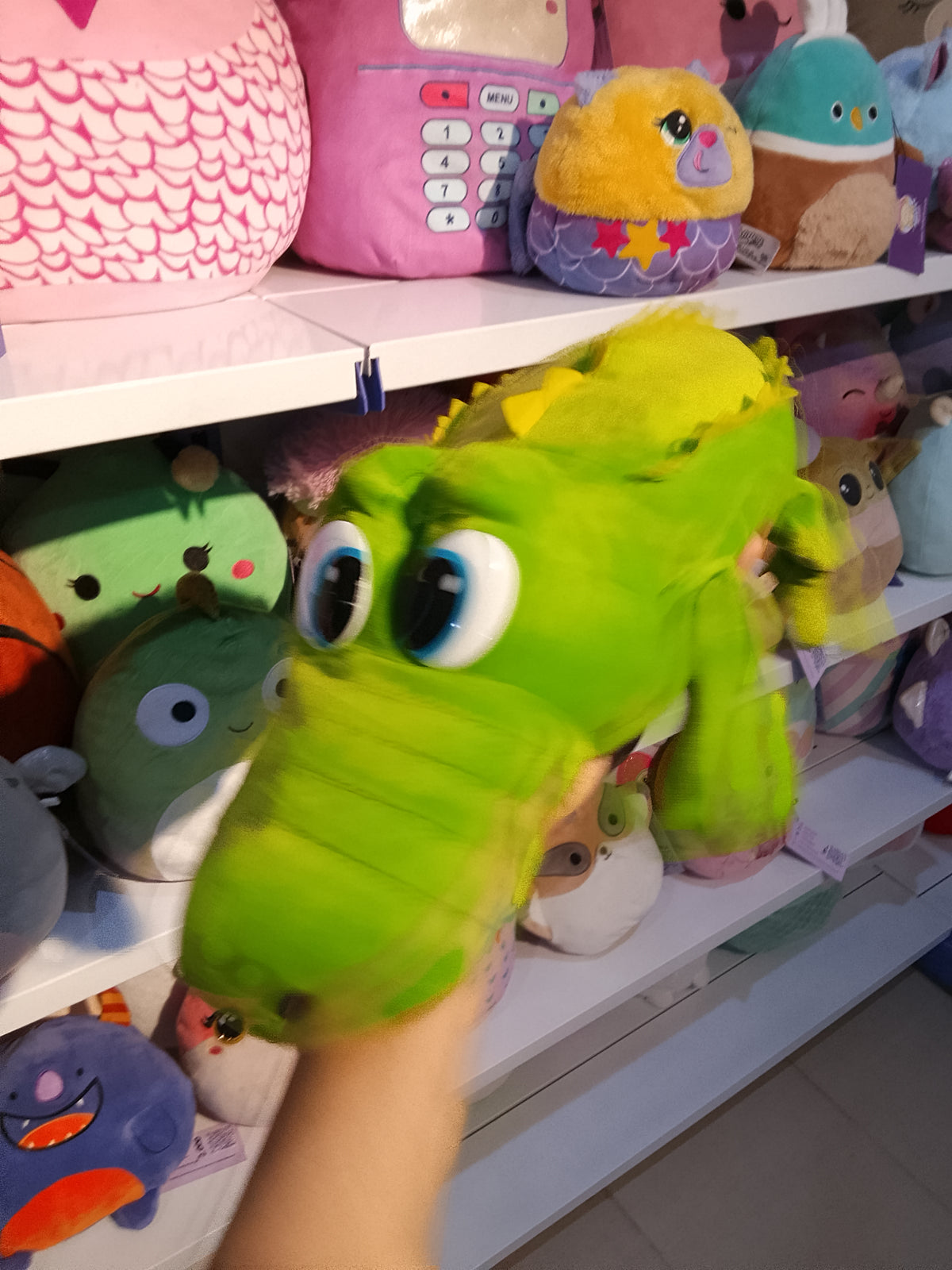 Disney Store Baby Tick Tock Crocodile Plush Toy