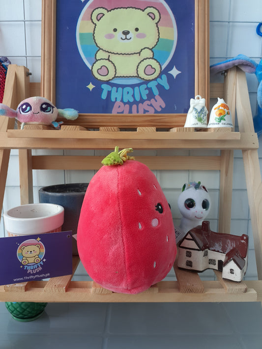 Squishmallow, Specifically The 8-Inch Scarlet The Strawberry.