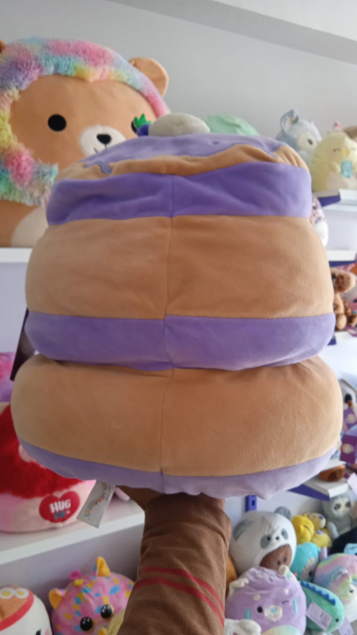 Squishmallows Paden Blueberry Pancake plush toy.