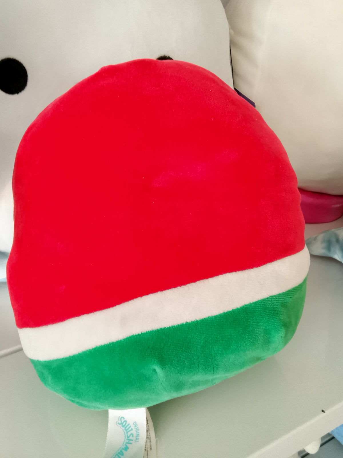 Kellytoy Squishmallows plush toy character Winsey the Watermelon.