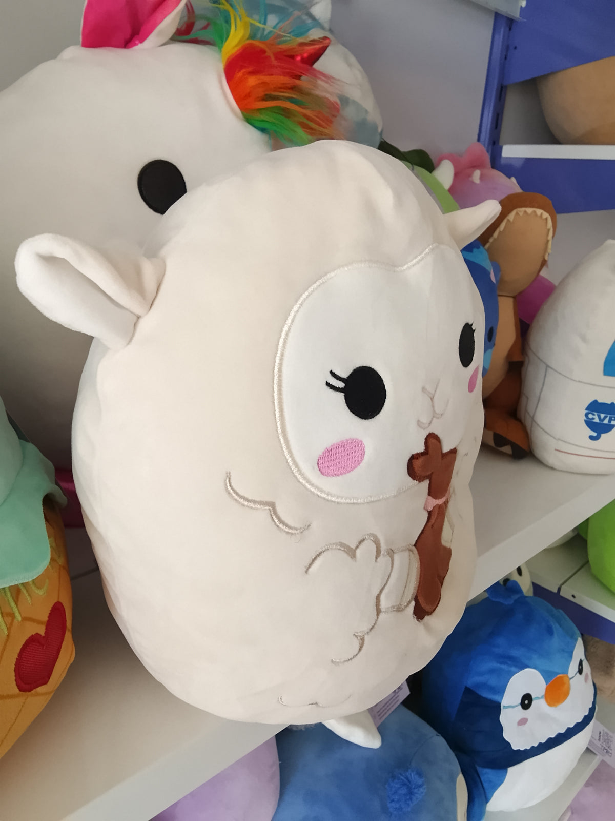 Squishmallows Sophie the Lamb plush toy.
