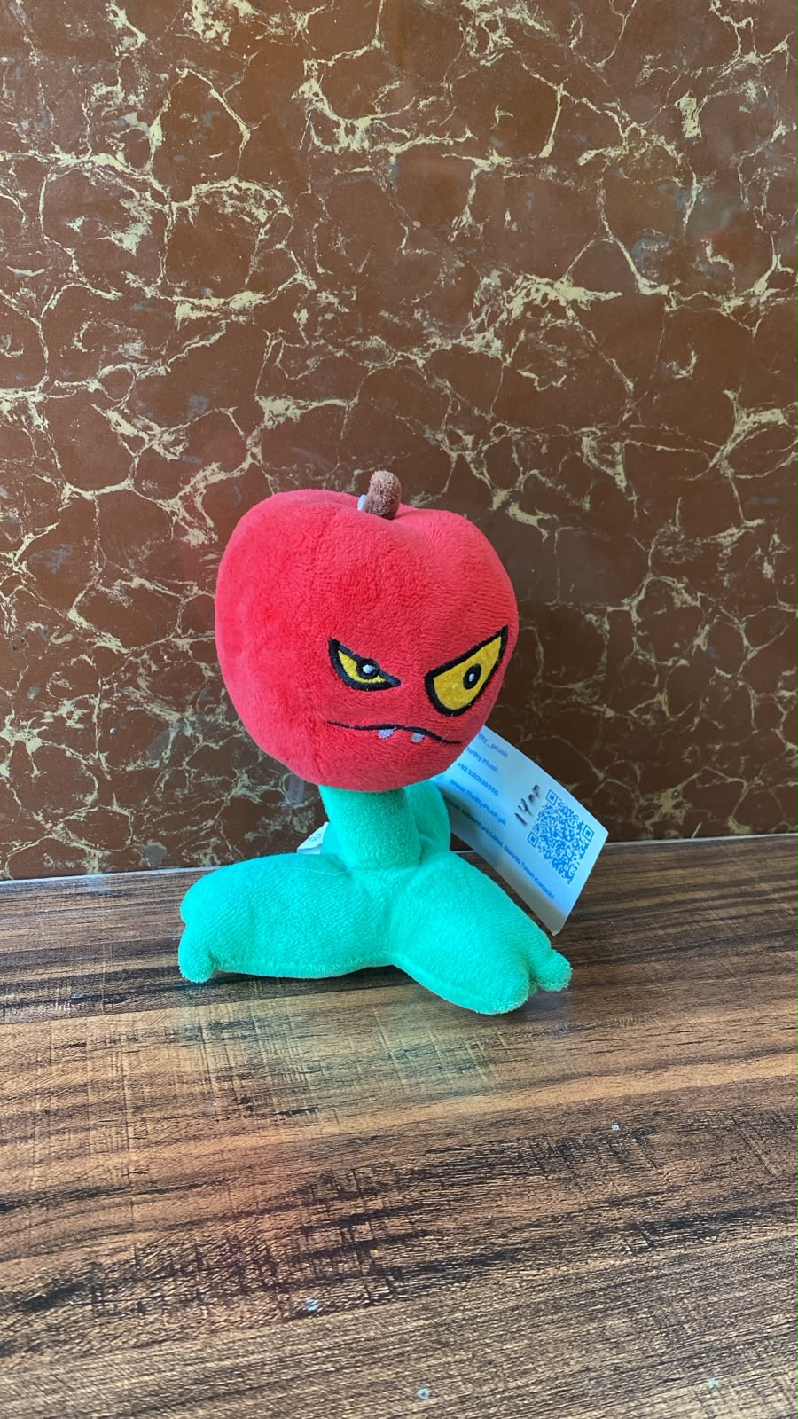 Apple Bomb Plush Toy