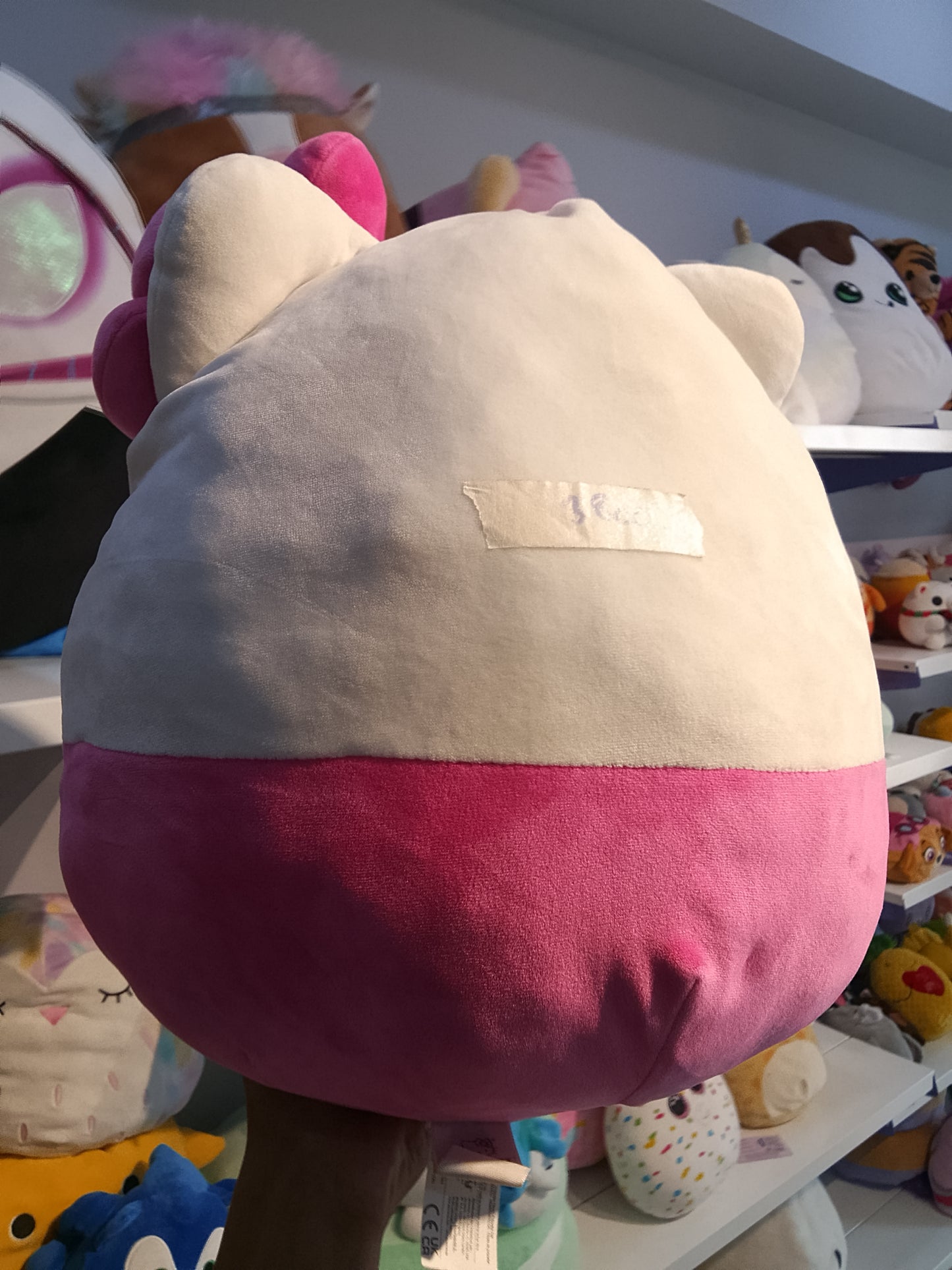 Squishmallows Hello Kitty Pink Bow & Shorts Plush Toy