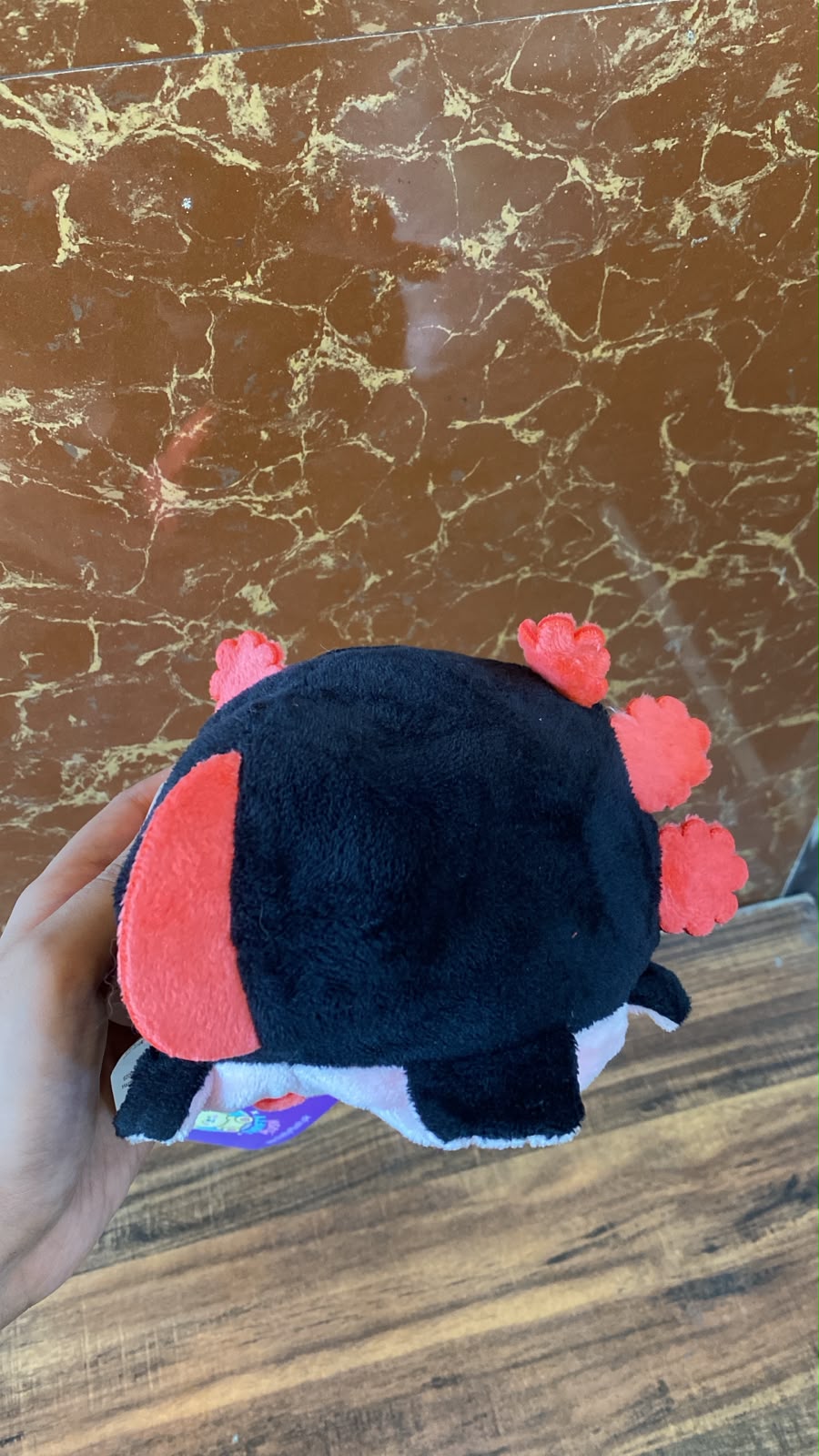 TeeTurtle Reversible Axolotl Plushie