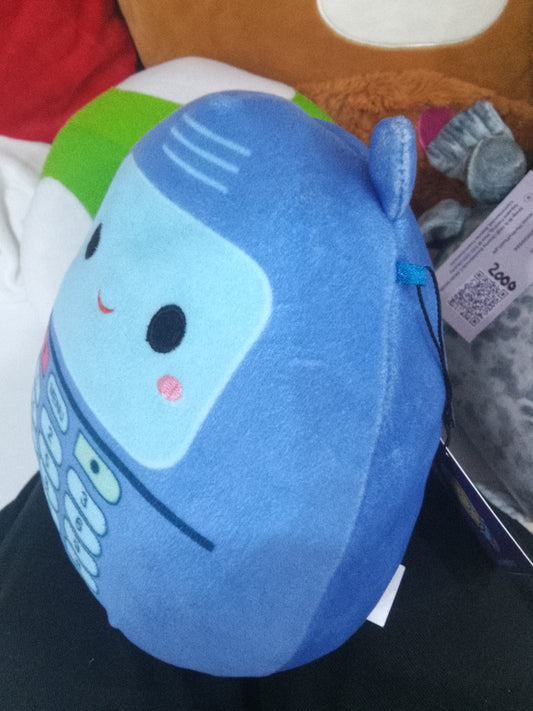 Kellytoy Squishmallows Tadita the Blue Cell Phone plush toy.