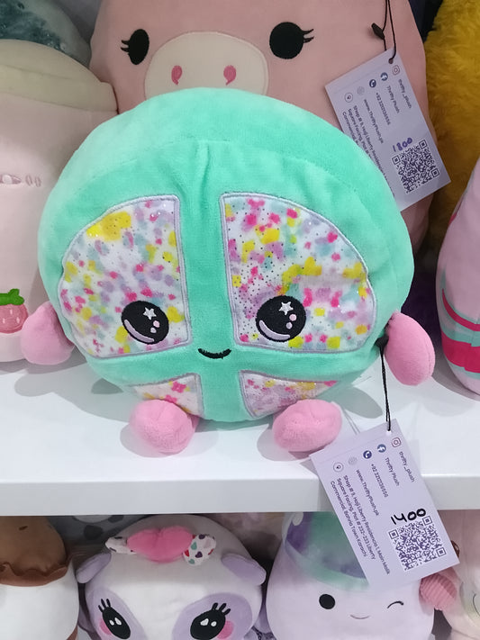 Megs the Peace Symbol from the BumBumz RetroBumz Plush toy series by Kellytoy