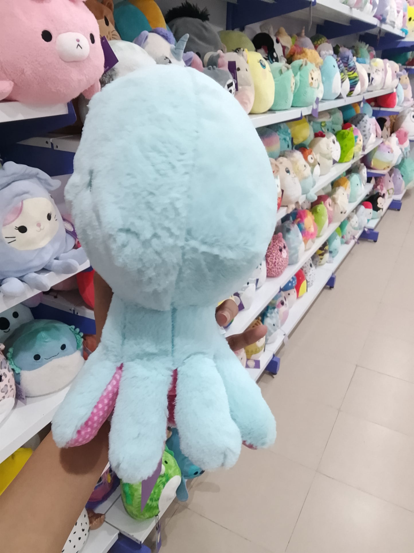 Snugglemi Snackers Cute Octopus Plush Toy.