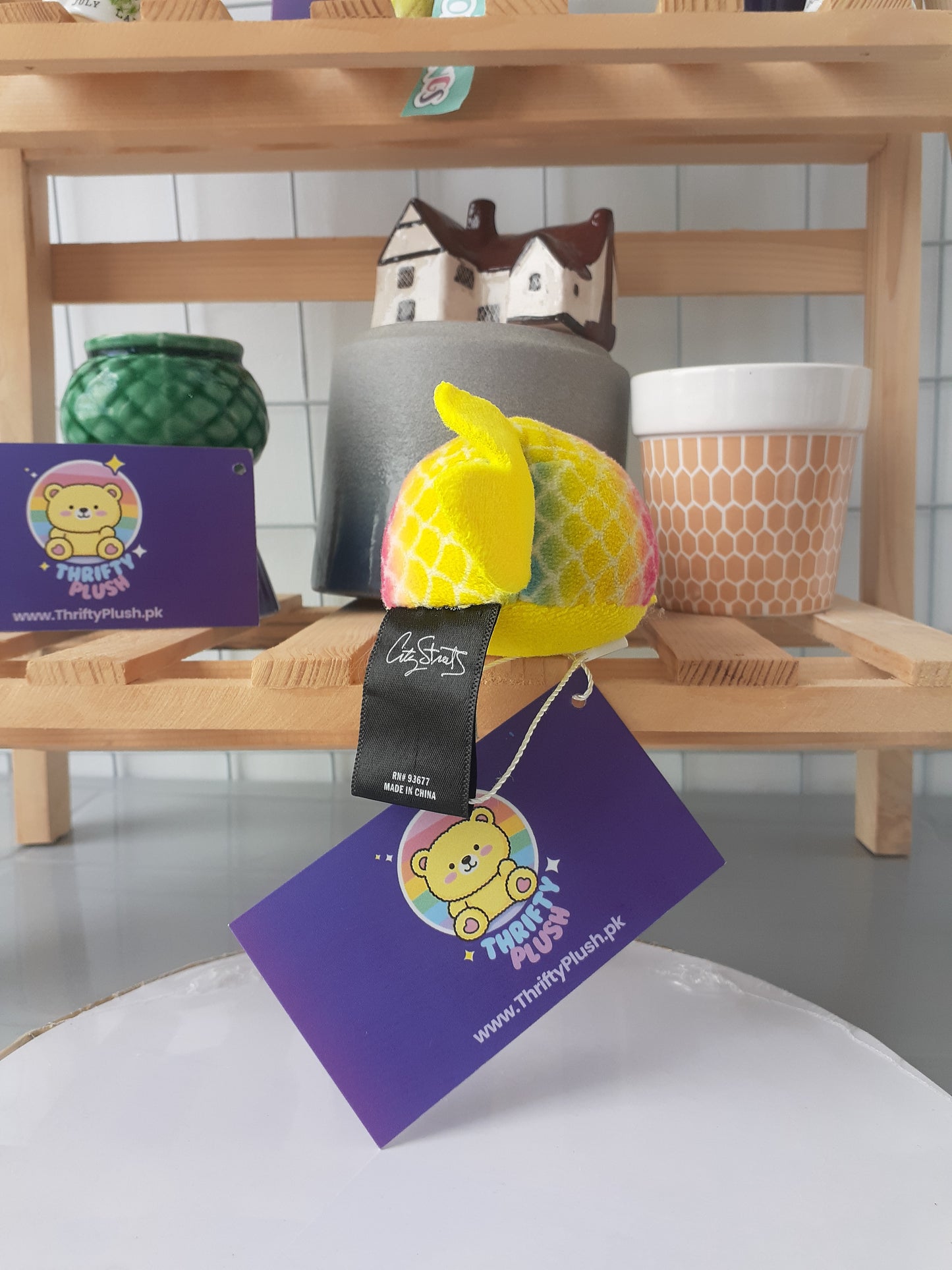 Colorful, Preloved Plush Toy