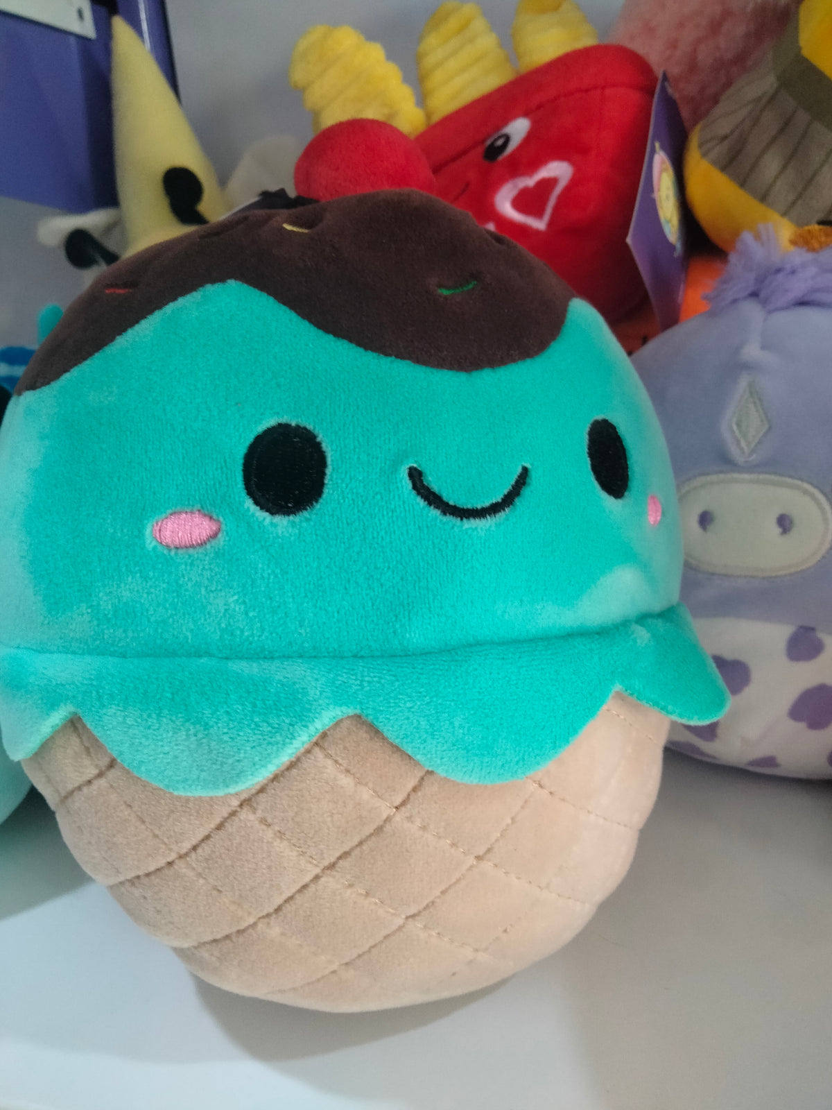 This is a Kellytoy Squishmallow .