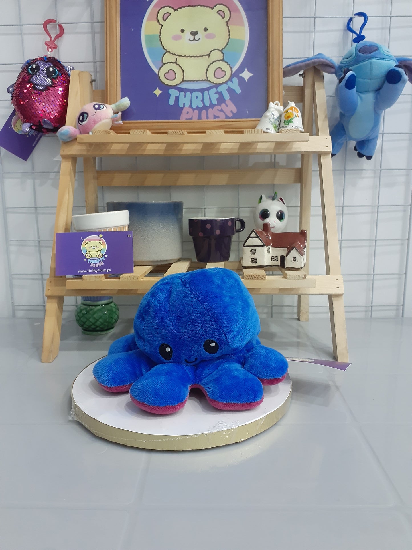 Reversible Octopus Plushie