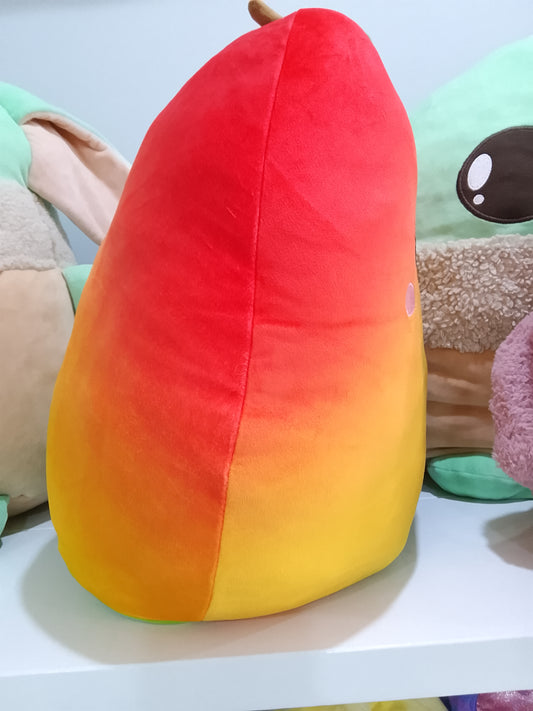Squishmallows Ximena the Mango plush toy.