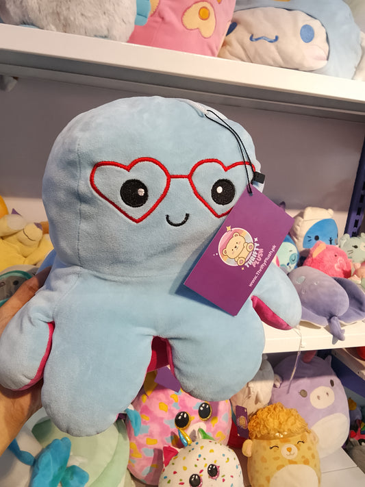 Reversible Octopus Plushie.