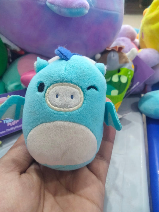 Squishmallows Tatiana Teal Dragon plush toy.
